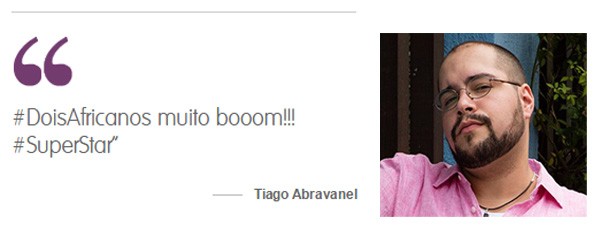 Tiago Abravanel twitter (Foto: Gshow)