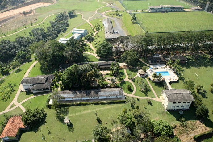 Panorâmica do spa que vai hospedar o Japão durante a Copa do Mundo, em Itu, SP (Foto: Spa Sport Resort / Divulgação)