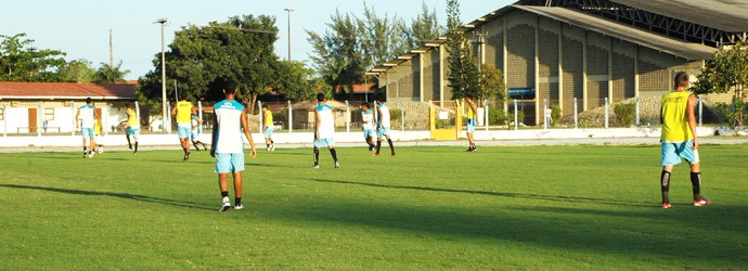 técnico do csp, csp, taça nordeste (Foto: Lucas Barros / Globoesporte.com/pb)