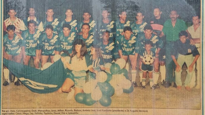 Atlético-AC, campeão acreano em 1991 (Foto: Edson Izidório/Arquivo pessoal)