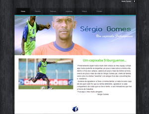 Site lateral Sérgio Gomes, Friburguense (Foto: Reprodução)
