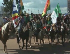 Continua temporada de feiras agropecuárias. (Foto: Tv Rondônia/Reprodução)