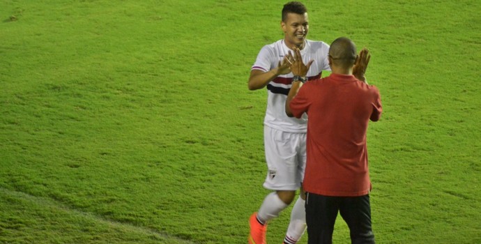 Felype Hebert comemora gol São Paulo Copinha (Foto: Filipe Rodrigues Marques)