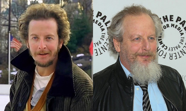 Daniel Stern em 'Esqueceram de Mim' e atualmente (Foto: Divulgação)