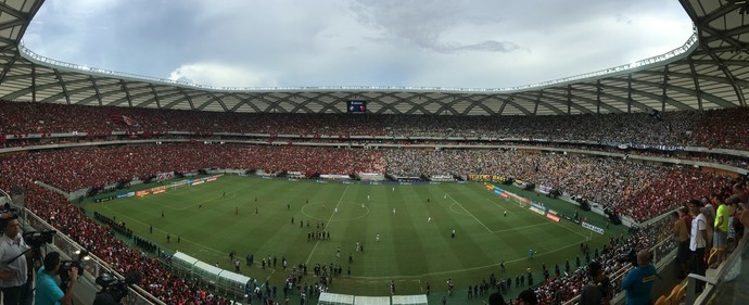 Arena da Amazônia Vasco x Flamengo (Foto: Gabriel Mansur)