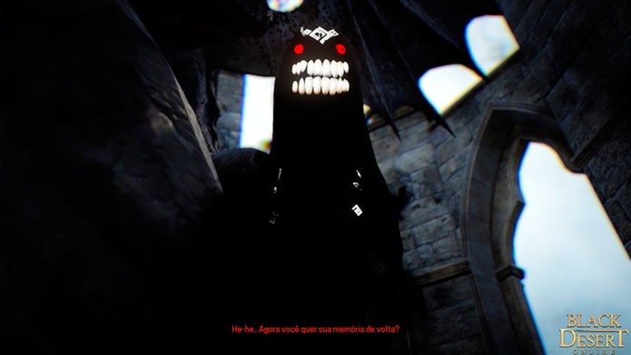 O espírito te acompanha em toda a jornada em Black Desert (Foto: Reprodução/Tais Carvalho) O espírito te acompanha em toda a jornada em Black Desert (Foto: Reprodução/Tais Carvalho)