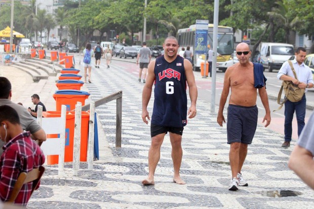 Ronaldo e Paula Morais (Foto: JC Pereira/AgNews)