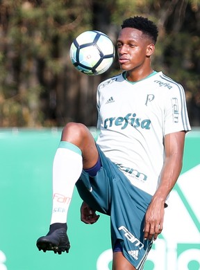 Yerry Mina foi um golaço do Palmeiras