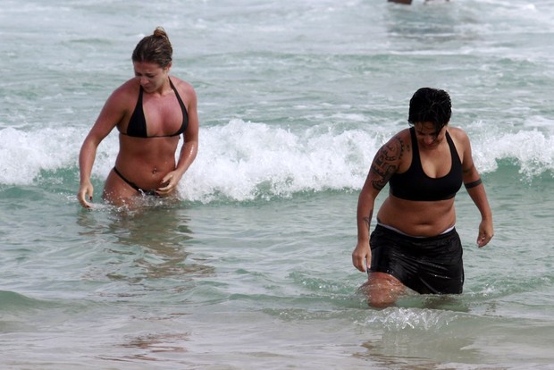 Thammy Miranda na praia (Foto: Dilson Silva / Agnews) Thammy Miranda na praia (Foto: Dilson Silva / Agnews)