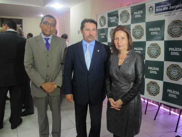 Martha Rocha com Zaqueu e Claudio Nascimento (Foto: Cristiane Cardoso/G1)