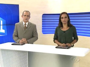Liara Nogueira e Gilvan Nunes apresentam o BDA (Foto: Reprodução/ TV Gazeta)