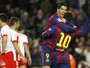 Com Neymar no banco, Suárez e Messi marcam, e Barça atropela