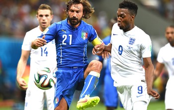 Pirlo Italy and England (Photo: Getty Images)