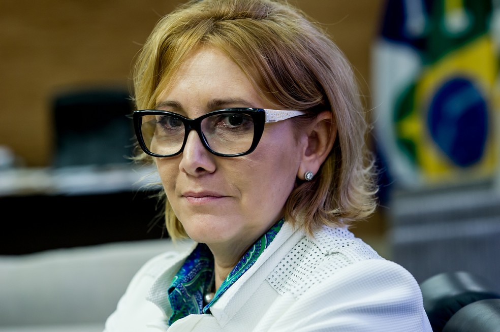 Adriana Vandoni era secretria do Gabinete de Combate  Corrupao (Foto: Mayke Toscano/ Gcom-MT)
