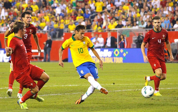 Neymar Brasil e Portugal (Foto: Agência Reuters)