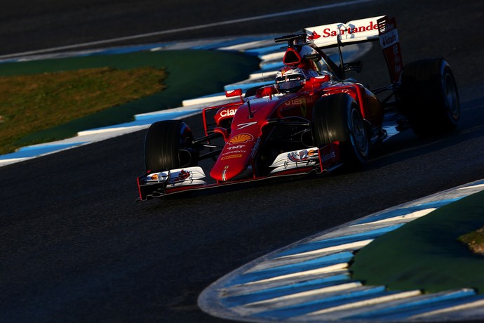 Kimi Raikkonen - Ferrari - dia 4 testes Jerez de la Frontera (Foto: Getty Images)