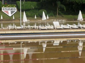 Chuva Enche Clube Do Sao Paulo De Lama Destroi Salas E Equipamentos Sao Paulo G1