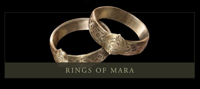 Casamento cria itens Rings of Mara para cada um dos cõnjuges (Foto: elderscrolls.wikia.com)