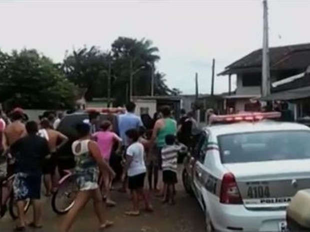 Adolescente de 15 anos morreu no bairro Cubatão (Foto: Reprodução/RBS TV)