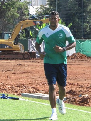 Aranha vai a campo, e titulares do Verdão trabalham na Academia