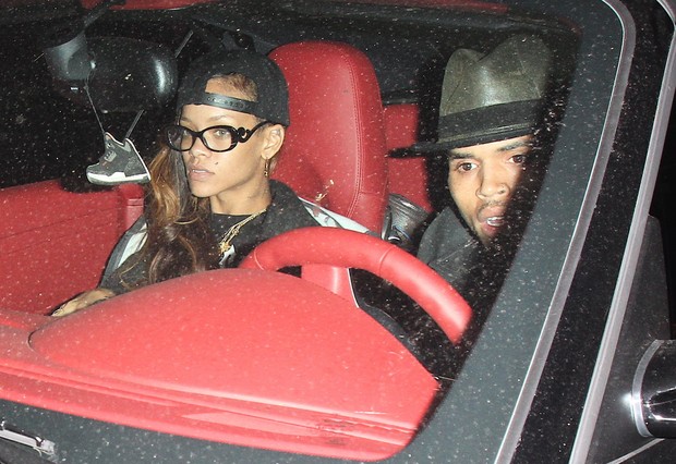 Rihanna e Chris Brown (Foto: X17/Agência)