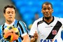 Grêmio joga o Vasco na
 zona do rebaixamento (Jeferson Guareze/Futura Press/Estadão Conteúdo)