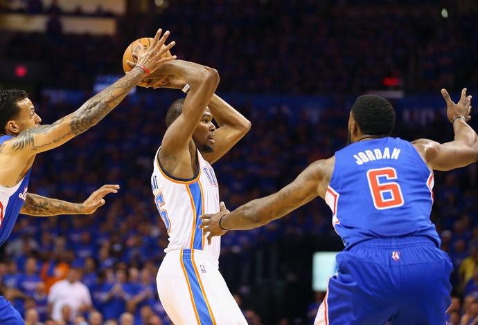 Kevin Durant Thunder basquete (Foto: Getty Images)
