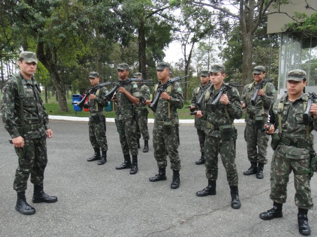 Sargento Duarte em mais três anos no Exército (Foto: Bibiana Dionísio/ G1)