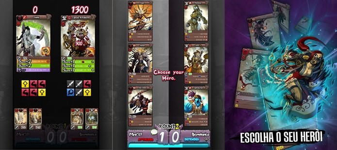 Jogo de cartas tem visual de anime e jogabilidade simples (Foto: Divulgação / Google Play)