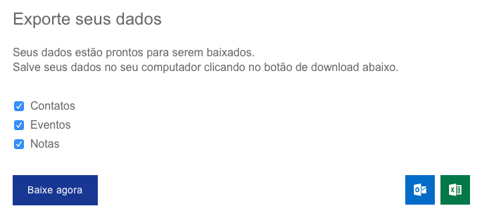 Baixando arquivo de backup com seus dados (Foto: Reprodução/Helito Bijora)