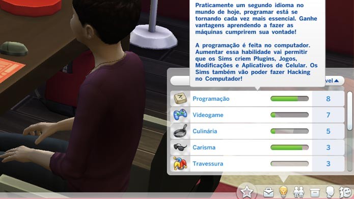 a bit of everything: The sims 4