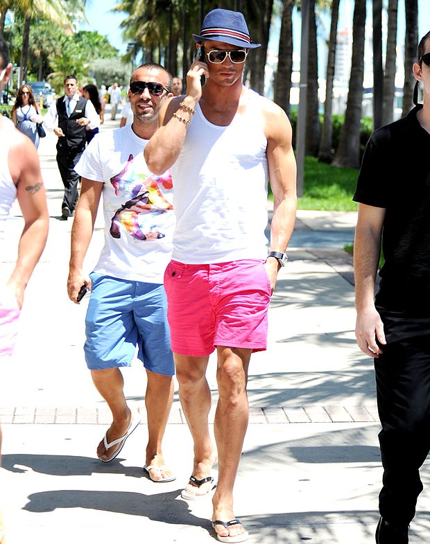 Cristiano Ronaldo férias Miami  (Foto: PACIFIC COAST NEWS/HONOPIX/AGÊNCIA ESTADO)