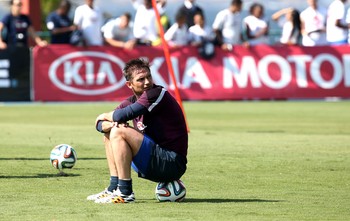 Lampard treino Inglaterra (Foto: André Durão)