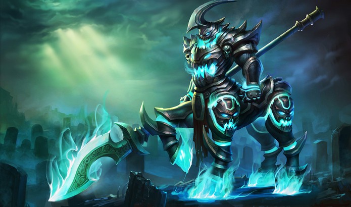 Hecarim do LOL também é dublado por Juarez (Foto: Divulgação) Hecarim do LOL também é dublado por Juarez (Foto: Divulgação)