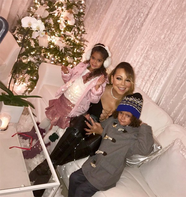Mariah Carey e filhos (Foto: Instagram)