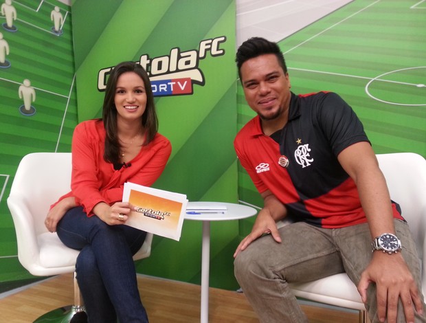 Monique Cardone e Bruno (Foto: Globoesporte.com)