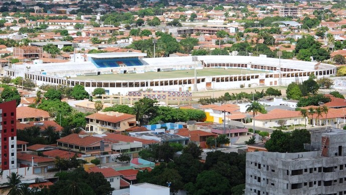 Estádio Nogueirão, em Mossoró (Foto: Wilson Moreno/Gazeta do Oeste)
