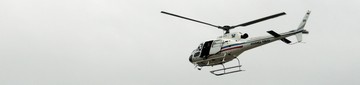 Casal localizado por helicóptero é preso com L200 roubada (Felipe Gibson/G1)