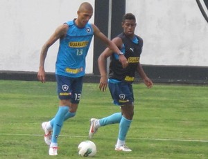 Rafael Marques treino Botafogo (Foto: Thales Soares / globoesporte.com)