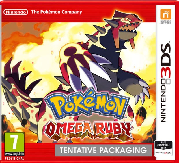 Caixa de 'Pokémon Omega Ruby', remake de game de 2003 (Foto: Divulgação/Nintendo)