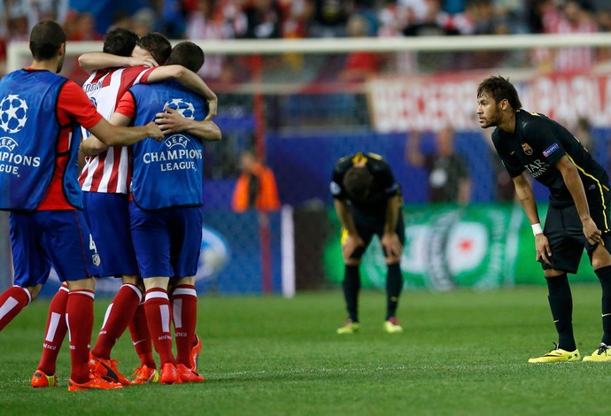 neymar, Atlético de Madrid x Barcelona (Foto: Reuters)