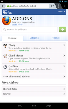 screenshot de Mozilla Firefox