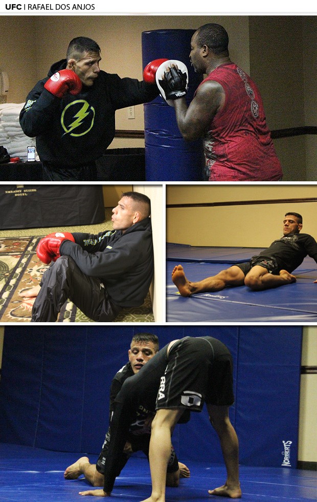 Rafael dos Anjos, do UFC (Foto: Evelyn Rodrigues)