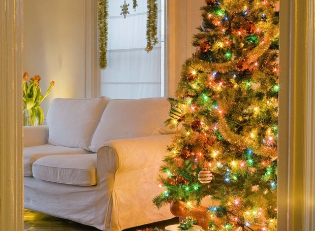 10 ideias de decoração de Natal para apartamentos pequenos - Casa e Jardim  | Decoração