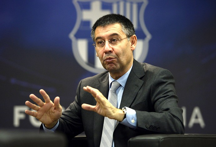 Josep Maria Bartomeu novo presidente do Barcelona (Foto: AFP)