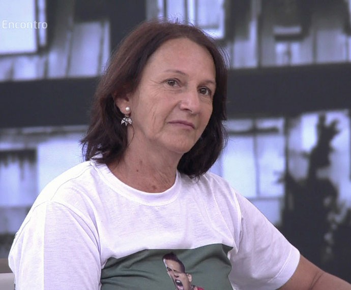 Dona Ilaídes participa do 'Encontro' e fala sobre a perda do filho, o goleiro Danilo (Foto: TV Globo)