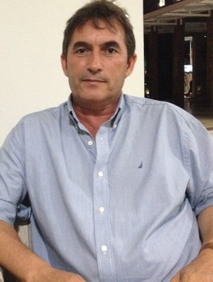 Nosman Barreto, presidente do Cruzeiro de Itaporanga (Foto: Hévilla Wanderley / GloboEsporte.com/pb)
