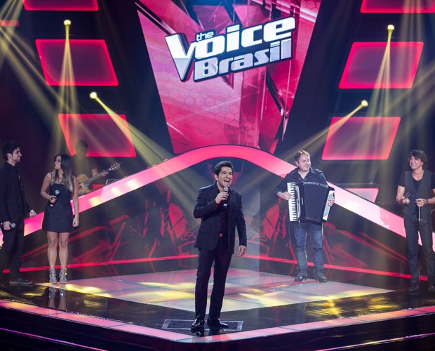 Daniel canta 'Evidências' no musical do The Voice Brasil (Foto: Isabella Pinheiro/ TV Globo)