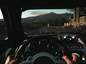 O game de direção em primeira pessoa, 'Driveclub' traz detalhes minuciosos do carro. (Foto: Reprodução)