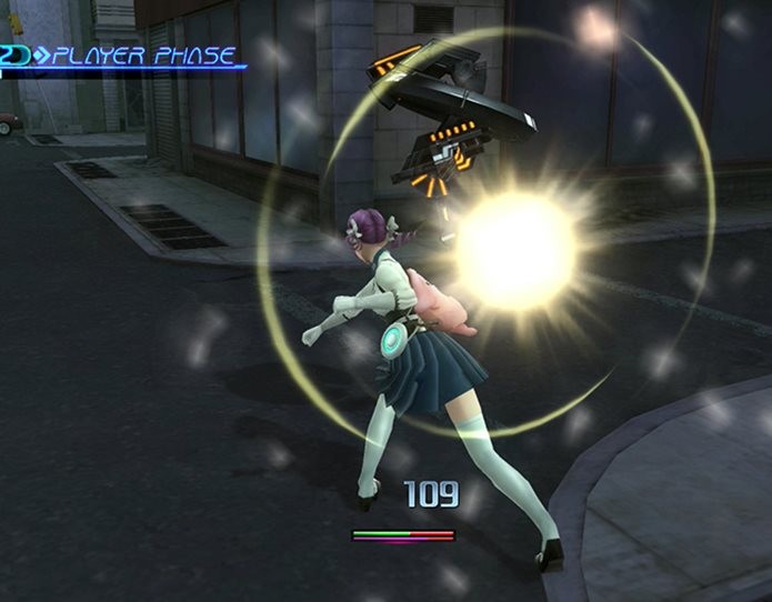 Cenários sem vida e baixa resolução de texturas denunciam os problemas gráficos de Lost Dimension (Foto: Divulgação / Atlus)